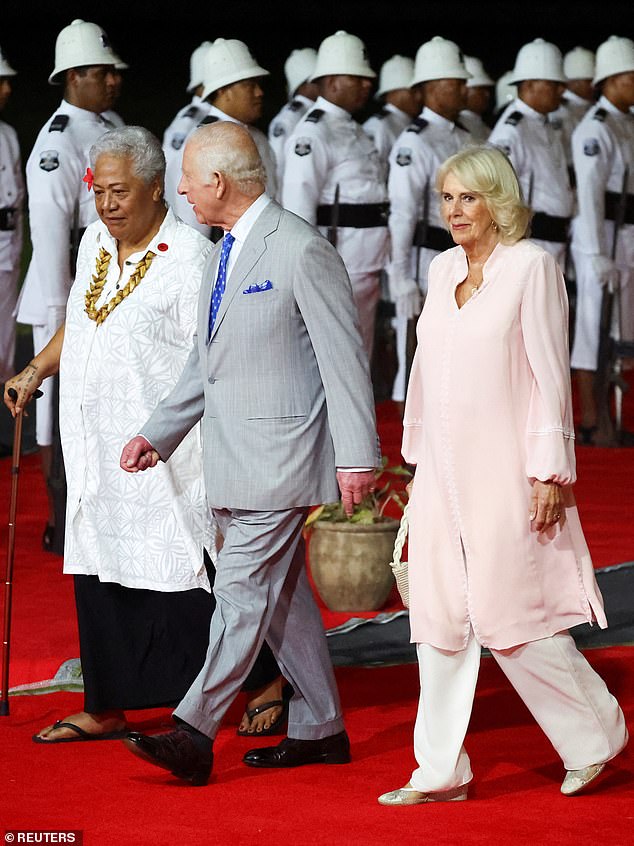 1729666610 369 King Charles and Queen Camilla touch down in Samoa Monarch