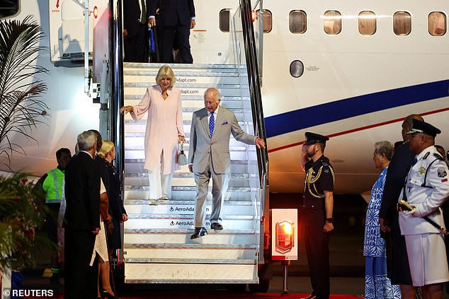 1729666616 369 King Charles and Queen Camilla touch down in Samoa Monarch