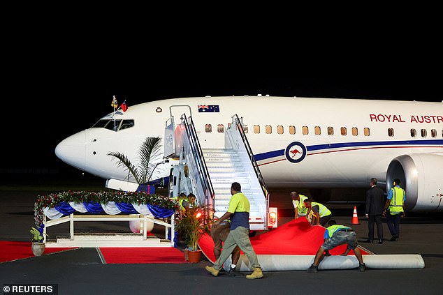 1729666618 638 King Charles and Queen Camilla touch down in Samoa Monarch