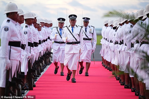 1729666627 579 King Charles and Queen Camilla touch down in Samoa Monarch