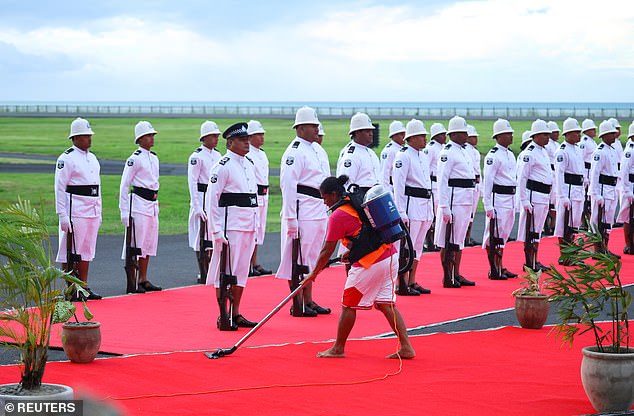 1729666631 6 King Charles and Queen Camilla touch down in Samoa Monarch