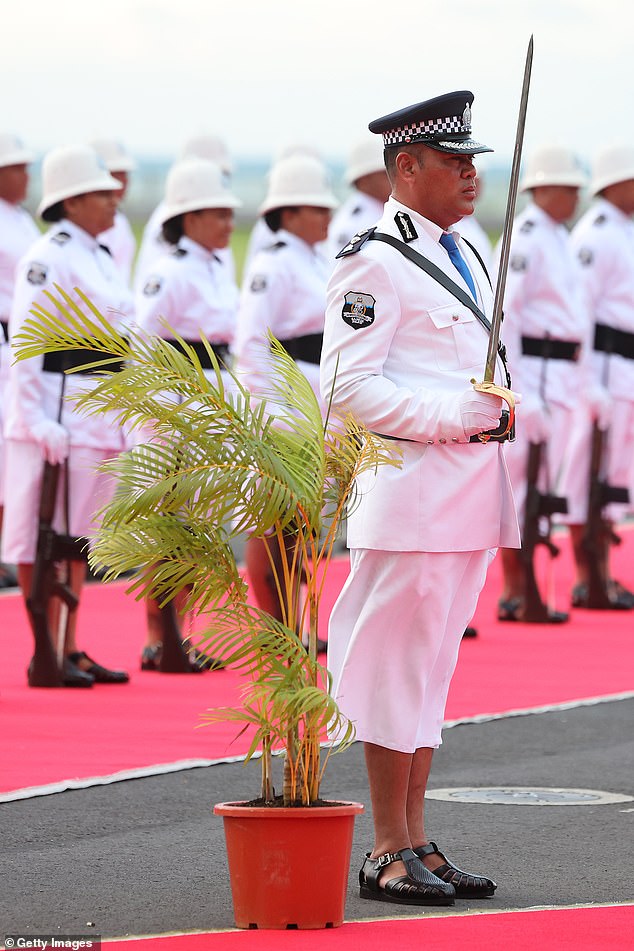 1729666632 567 King Charles and Queen Camilla touch down in Samoa Monarch