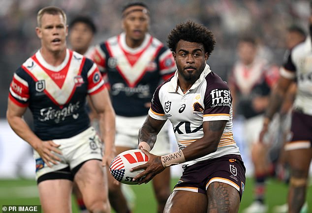 Mam (pictured with the ball) reportedly tested positive in a roadside drug test on October 18 in Brisbane following the car crash.