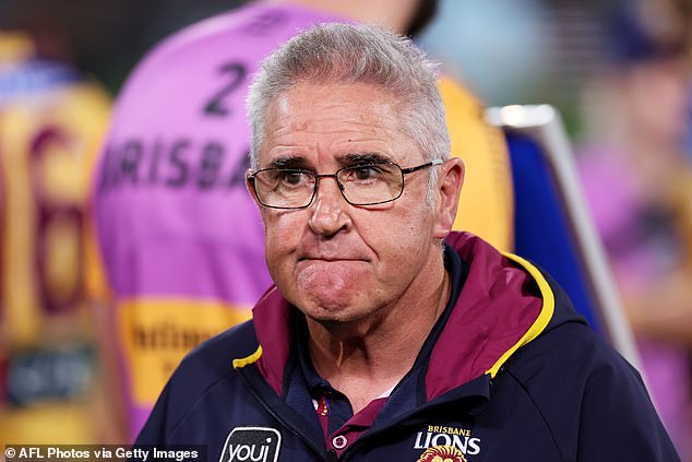 Coaches like Brisbane's Chris Fagan (pictured) will have access to AI that can figure out what's happening in a game and how to counter it with specific tactics.