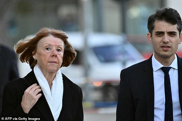 Monster of Avignon rape victim Gisele Pelicot was greeted with warm applause as she arrived (pictured above) to testify at her husband's ongoing trial.