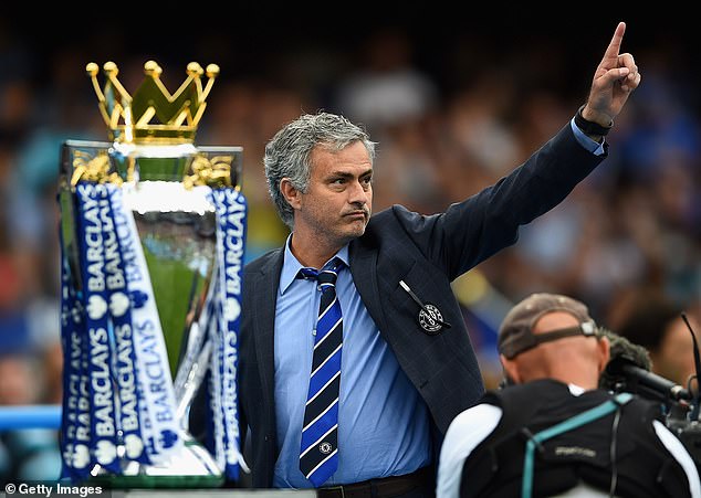 The 61-year-old has won the Premier League three times with Chelsea, where he arrived as 'The Special One' in 2004.