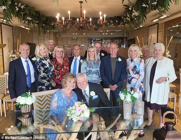 The retired couple exchanged vows at an intimate wedding in Southend-on-Sea on October 18 after a whirlwind romance over the past five years.