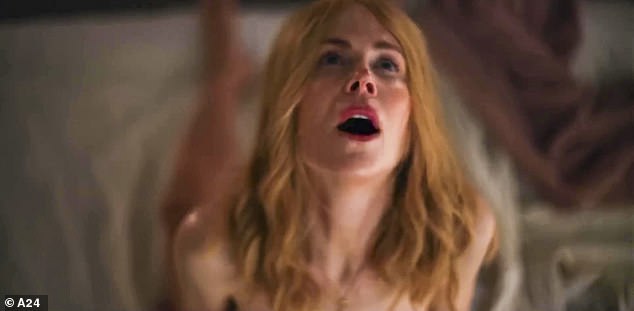 Kidman recalled feeling so overwhelmed by their intense on-screen games that she declared: 