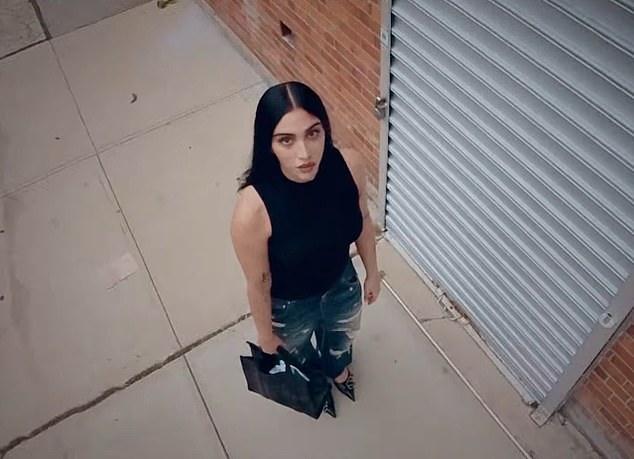 The dancer stars in a new ad in which she is seen carrying a black Marc Jacobs bag while heading to a taxi in Manhattan