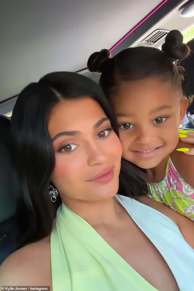 Kylie said: 'When I share my children, I want it to come from me or their father. There will be no social events for as long as possible. Stormi will come home and know the full TikTok dances. I'm like, "Where did you learn this?"