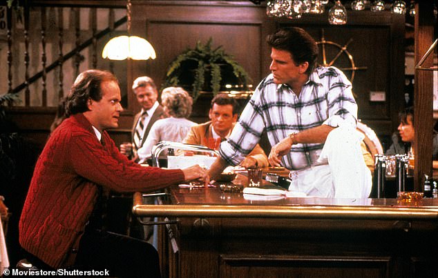 Danson was one of the original cast members of Cheers, playing former Boston Red Sox pitcher Sam Malone, who opened the title bar in Beantown.