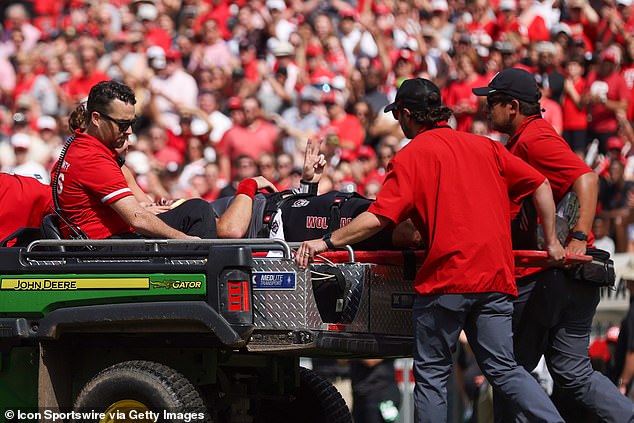 McCall left North Carolina State's game against Wake Forest on Oct. 5 with a head injury.