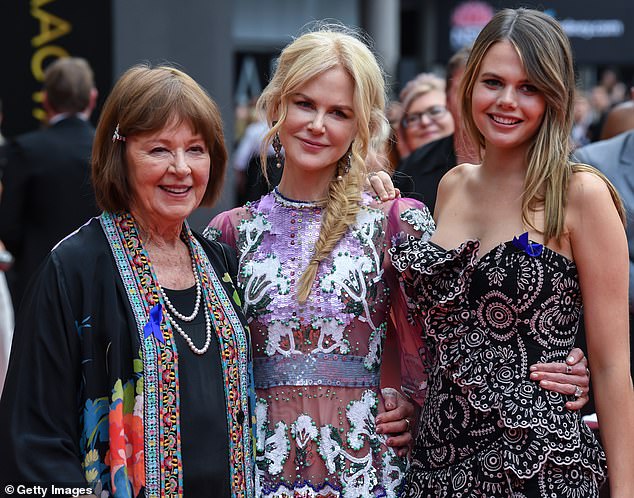 On Saturday, September 7, her famous actress aunt Nicole revealed that Janelle died at the age of 84 (both pictured with Lucía in December 2018).