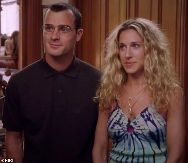 Matthew revealed that he was prepared for the 'premature ejaculator' who was eventually played by Justin Theroux in the 1999 episode Shortcomings; Justin and Sarah in the photo from the episode.