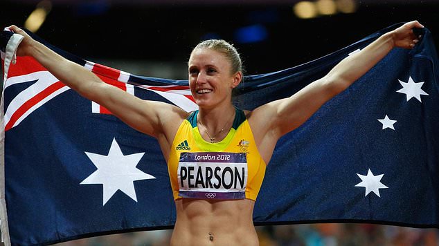 Sally Pearson (pictured winning gold in the women's 100m hurdles at the 2012 London Olympics) also received the nod from the Hall of Fame.