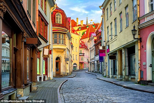 Heath, who made his fortune from cryptocurrency gambling, was allegedly attacked in his luxury apartment in the Estonian capital Tallinn (pictured).