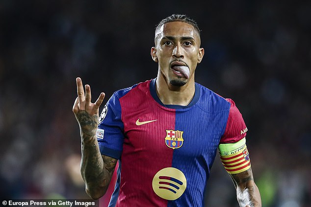 Barcelona are flying at the moment after Raphinha scored a hat-trick in the 4-1 win against Bayern Munich on Wednesday.