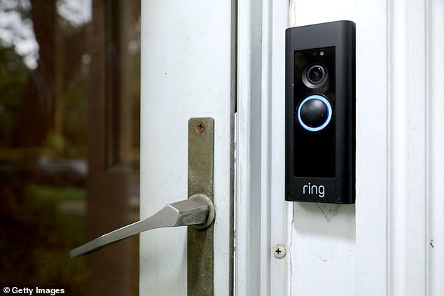 With over 100,000 people thought to be using the Amazon Ring model alone in the UK, Argos' new offering is worth checking out if you fancy joining the revolution (stock image)