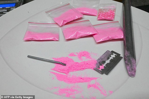 While there is no standard recipe for pink cocaine, MDMA/ecstasy, ketamine, and amphetamines are the most common ingredients.