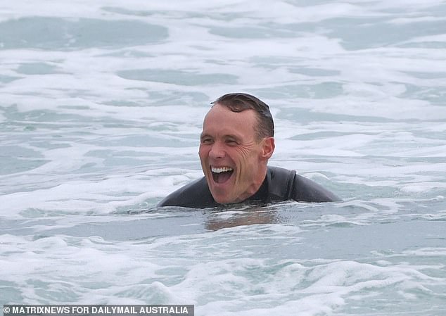 24 OCTOBER 2024 SYDNEY AUSTRALIAWWW.MATRIXNEWS.COM.AUCREDIT: MATRIXNEWS FOR DAILYMAIL AUSTRALIABondi lifeguard Andy Reid is pictured in Bondi enjoying some time in the waves. Note: All editorial images are subject to the following: Editorial use only. Additional authorization is required for commercial, wireless, Internet, or promotional use. Images cannot be altered or modified. Matrix makes no representations or warranties regarding any names, trademarks or logos appearing in the images.