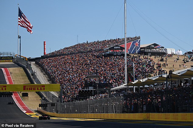 The COTA stands were packed with hundreds of thousands of F1 fans throughout the weekend