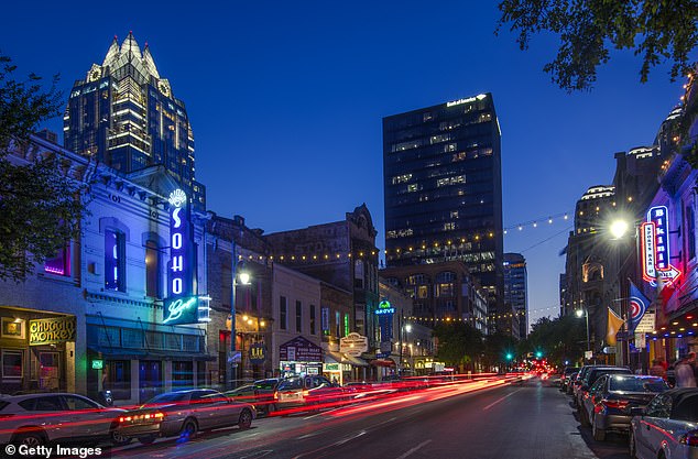 Austin's famous Sixth Street was flooded with the colors of the F1 teams after the action ended.