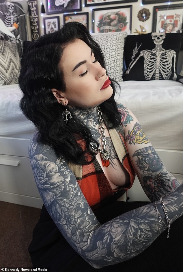 The YouTube influencer and content creator who creates videos about tattoos eventually suffered from a condition called Retrograde Cricopharyngeal Dysfunction, which is where the muscle at the back of her throat cannot relax, preventing air from escaping the stomach in a burp.