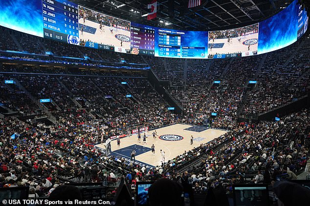 'The Wall' (right) is an extensive vertical structure behind a basket full of dedicated fans.