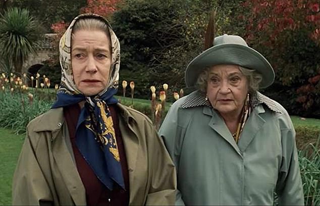 Sylvia (right) also appeared alongside the likes of Sir Cliff Richard in Expresso Bongo and before working with Dame Helen Mirren in the hit film The Queen.