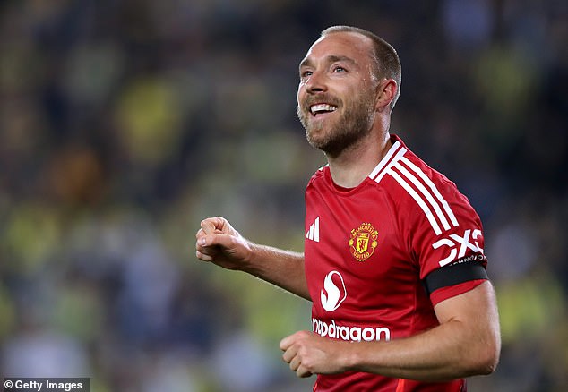 United took the lead against Fenerbahce in the 15th minute thanks to a convincing goal from Christian Eriksen.