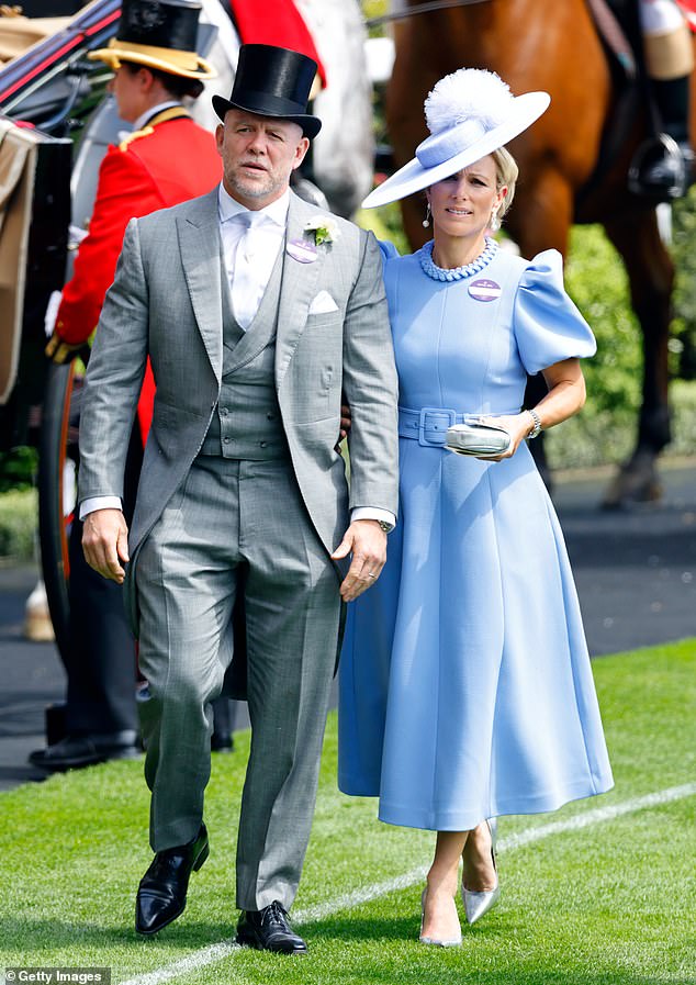 In a funny post, Zara Tindall's husband pointed out for the first time that they both use the word in the title.