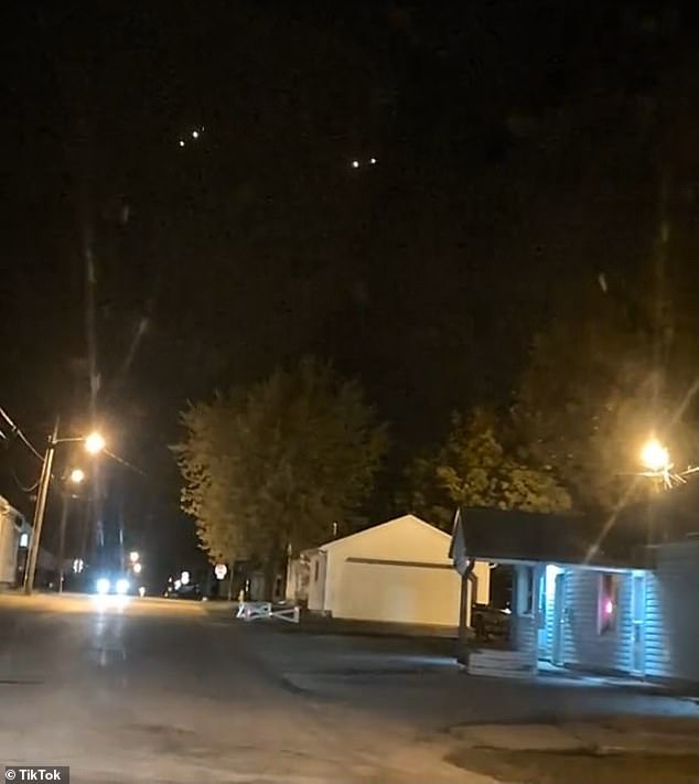 While it is unclear whether the strange radar return is related to the wave of strange lights in the sky the previous night, an experienced UFO video analyst told DailyMail.com that citizens of Kokomo likely saw military flares: Alejandro Rojas, advisor to a new technology company Laboratorios Enigma