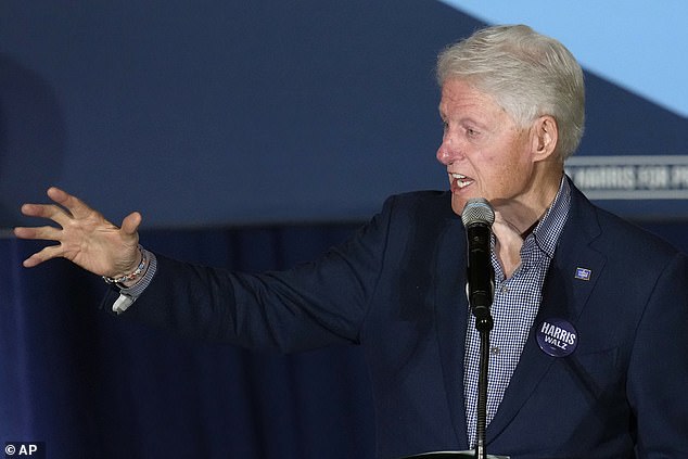 Former President Bill Clinton described Arizona Senate candidate and close Trump ally Kari Lake as 