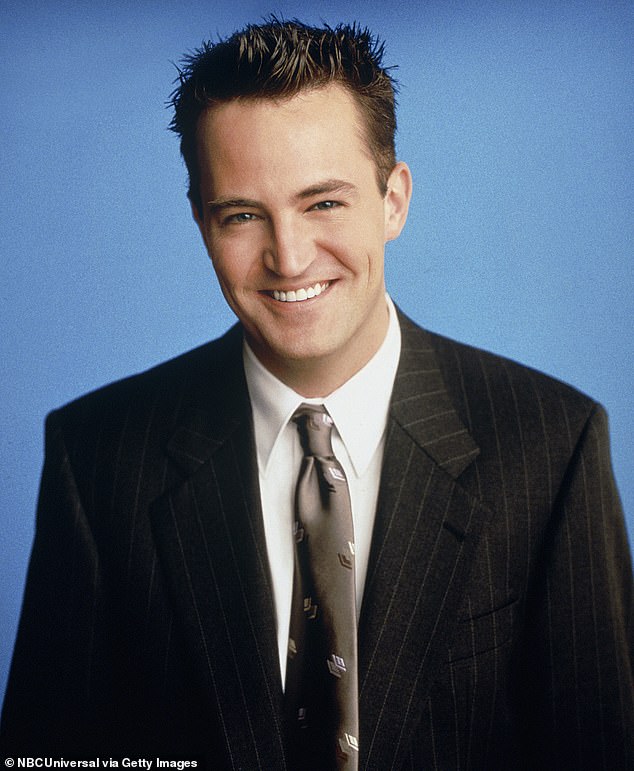 The Friends actor rose to fame playing Chandler Bing on the NBC comedy from 1994 to 2004 and was found dead in his hot tub on October 28, 2023 at the age of 54; seen in 2006