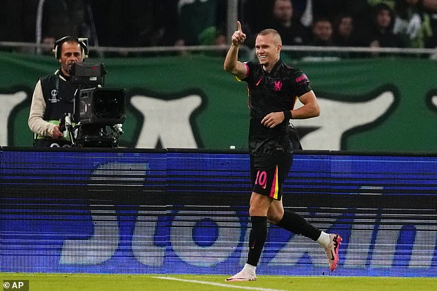 Pedro Neto gained a meter of space on the right before launching a tempting ball into the home area, where Mudryk got ahead of his marker to score the second.