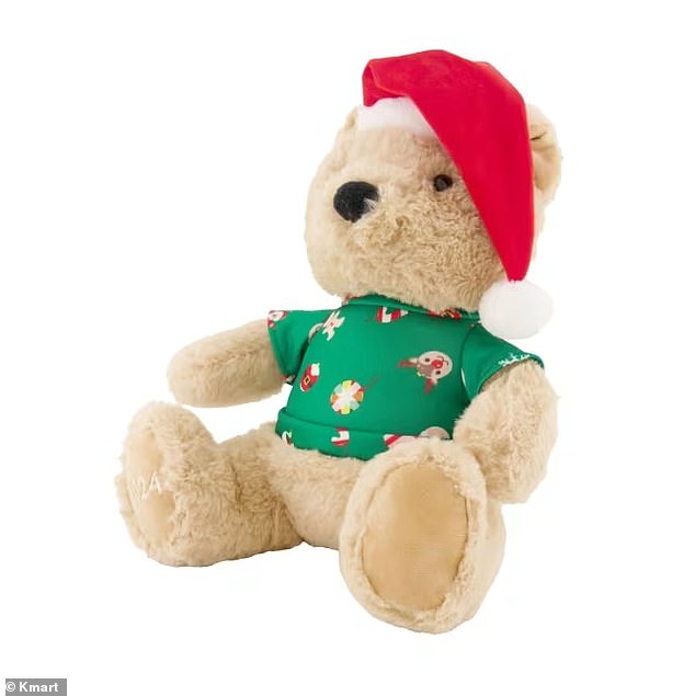 One of the cutest and most meaningful gifts this year, the super soft Kenzie Bear is a special creation released every Christmas.