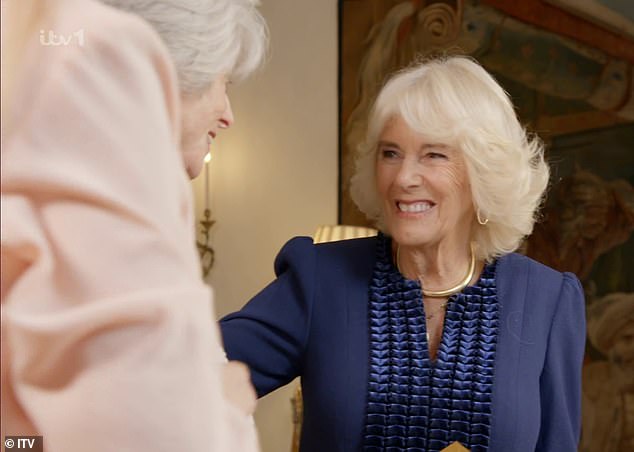 1729814116 387 Sweet moment Queen Camilla leaves Pride of Britain winner in