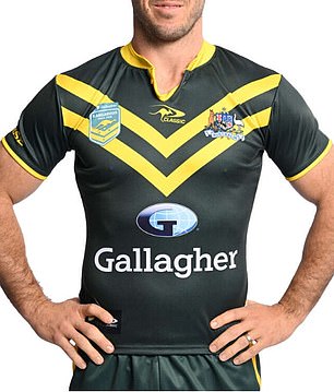 The jersey worn by Joel Cauchi was sponsored by Gallagher, a consulting, risk management and commercial insurance firm.