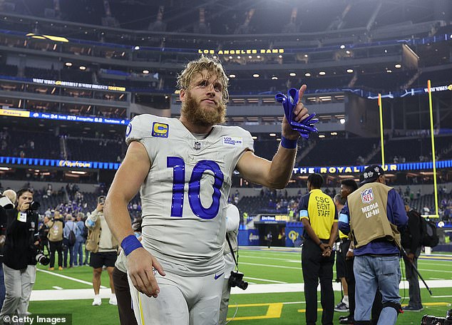 Kupp had five receptions for 51 yards and a touchdown in his return from an ankle injury.