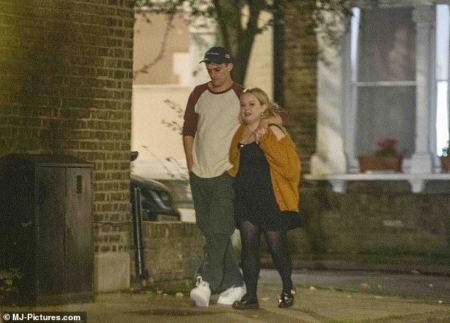 The couple was first seen together in March when posing for an Instagram Story shared by one of Jake's Renegade Nell co-stars.