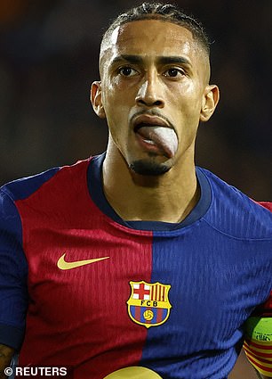 Raphinha scored a hattrick in Barcelona's dominant victory over Bayern Munich.