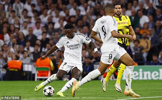 Vinicius Jr showed why he is a favorite for the Ballon d'Or after scoring an incredible goal after covering the entire field