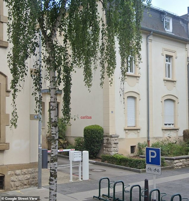 Caritas Luxembourg lost the equivalent of its entire annual budget in the scam (headquarters pictured)