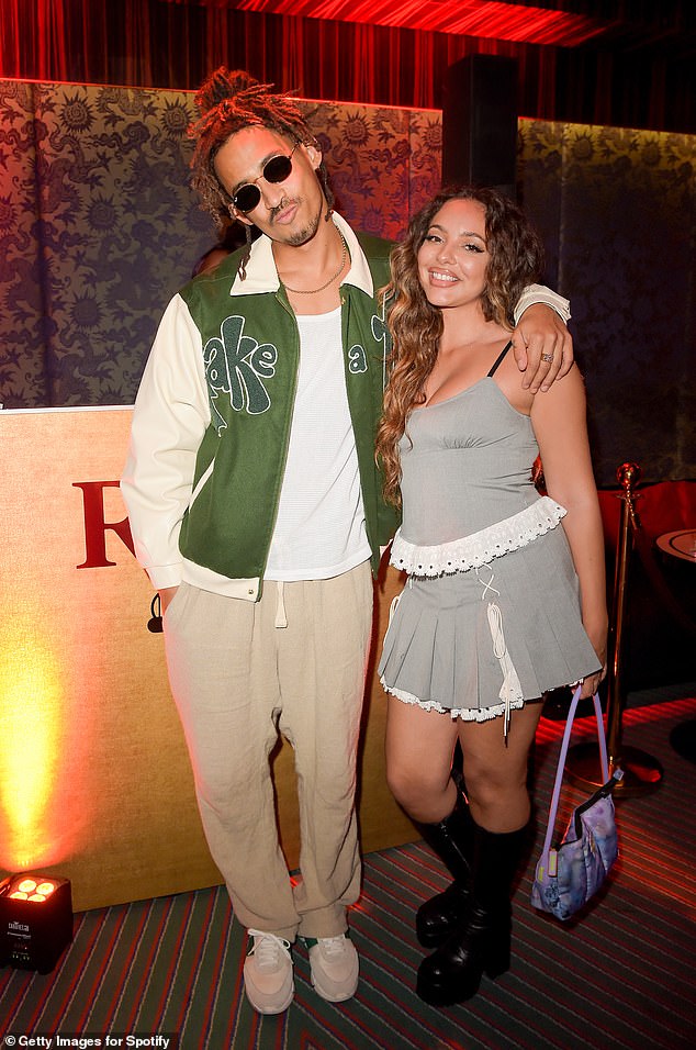 Jade (right) has been dating Rizzle Kicks' Jordan Stephens (left) since 2020