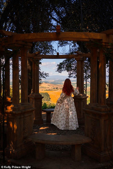 CASTELFALFI, TUSCANY (ABOVE): Kelly took this photo at the Castelfalfi resort and described it as 