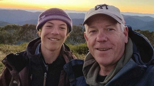 Charlie Stevens was tragically killed in a hit-and-run on November 17 of last year. He appears in the photo with his father.