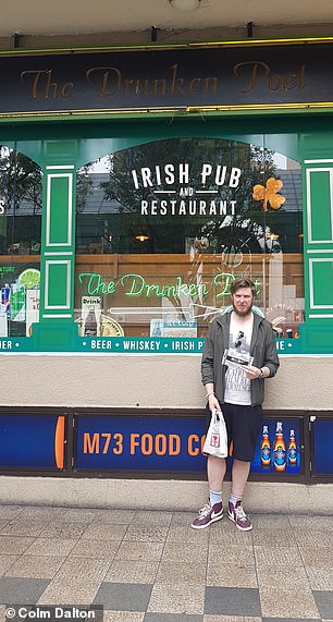 Colm at The Drunken Poet in Singapore