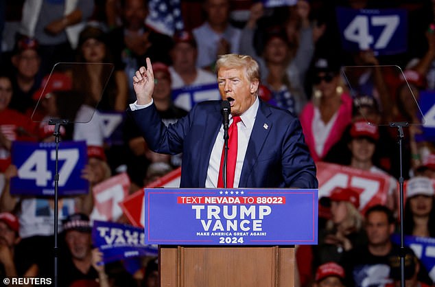 Trump addressed accusations of election theft, saying the 2020 election was 