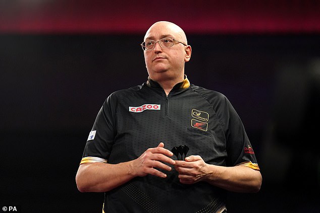 Andrew Gilding claimed his first victory over the teenage sensation in a display of confidence.