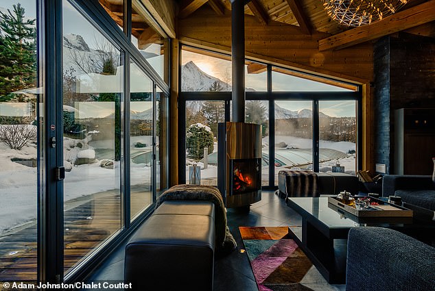 This chalet is so cozy and cool it would melt the very Bond villains it appears to have been built for.